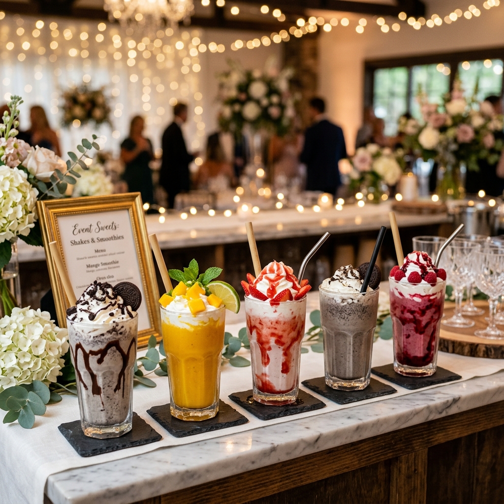 JC Events signature Shakes live food counter in Karnataka & Kerala