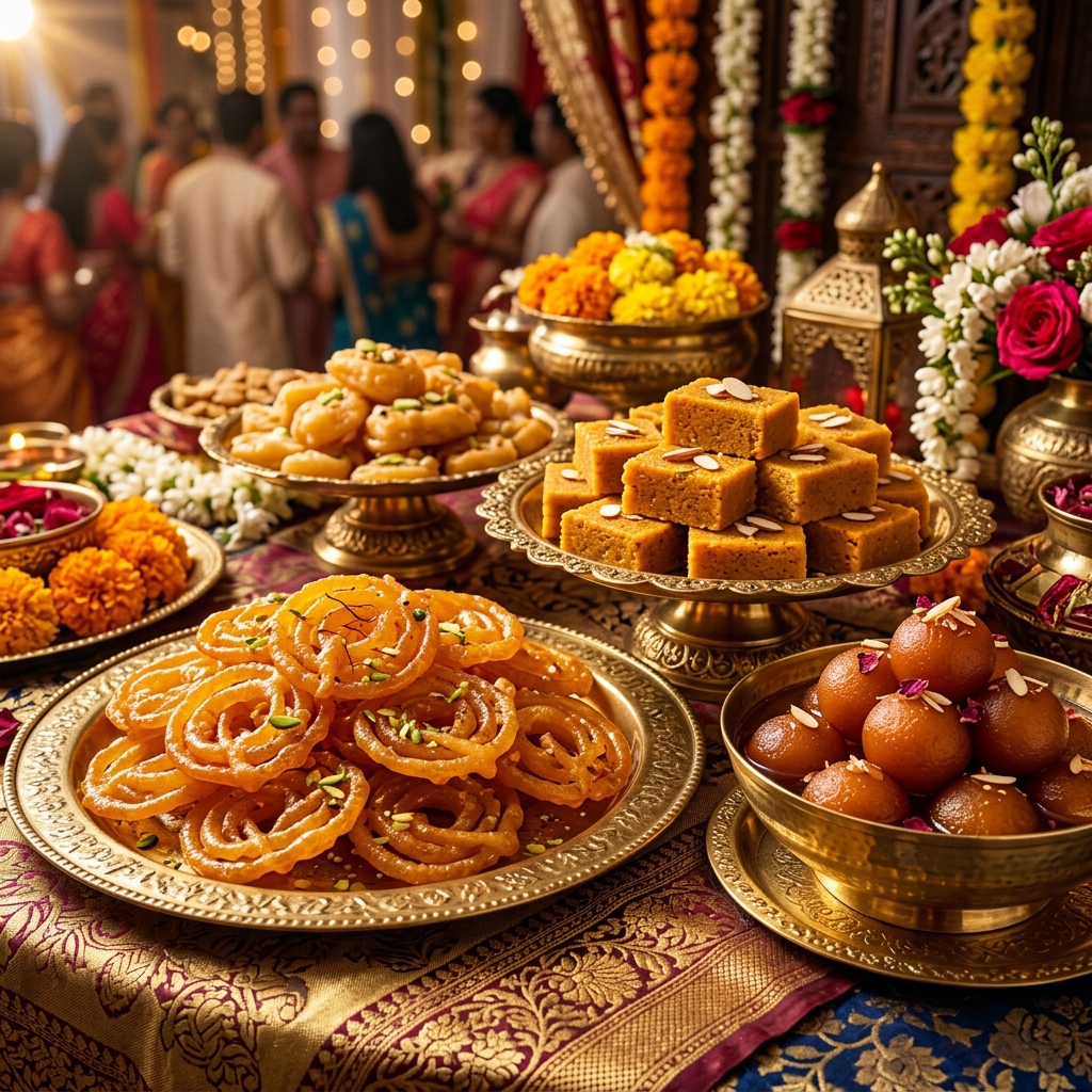 JC Events signature Sweet Counter live food counter in Karnataka & Kerala