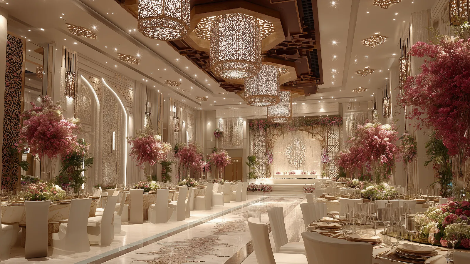 JC Event Management Luxury Pavilion Setup